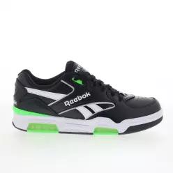 Reebok 리복 BB 4500 DMX 남성용 검은색 가죽 끈 달린 라이프 스니커즈 신발 7483289