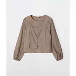 SPAO 뷔스티에 블라우스 세트 SPBWG23W01