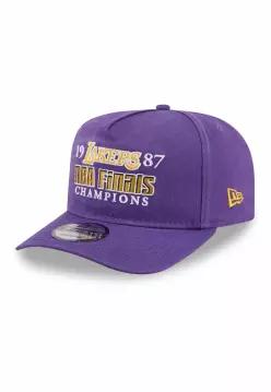뉴에라 뉴 에라 9FIFTY AFRAME 역사적 로스앤젤레스 레이커스 모자 - 보라색 7668588