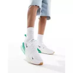Nike 나이키 에어 맥스 270 운동화 (흰색과 초록색) 6328143