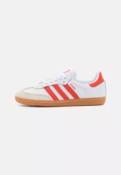 adidas 아디다스 오리지널스 삼바 OG - 트레이너 풋웨어 화이트/솔라 레드/오프 화이트 6275964