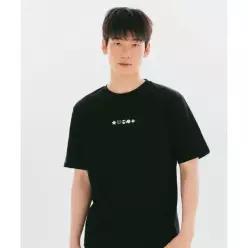 SPAO 개구리 중사 케로로 반팔 티셔츠블랙 SPRLG25U15
