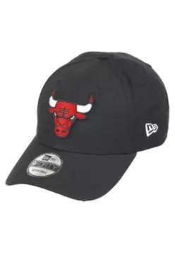 뉴에라 시카고 불스 NBA 필수 조절 가능 스냅백 - 모자 검은색 7482724
