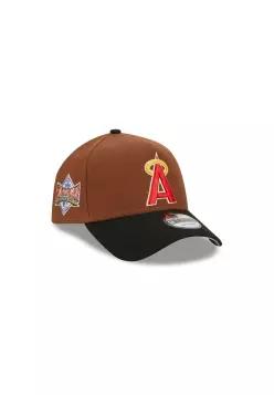뉴에라 캘리포니아 엔젤스 MLB 수확 올스타전 1989년 갈색 검정 9포티 A-프레임 스냅백 캡 - 모자 7482792