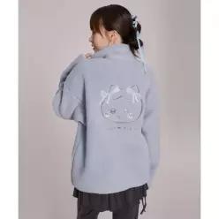 SPAO 먼작귀 덤블 플리스블루 SPFZF49U01