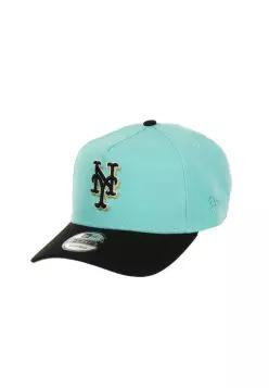 뉴에라 뉴 에라 뉴욕 메츠 MLB 월드 시리즈 2000 사이드패치 쿠퍼스턴 B - 캡 터쿼이즈 7480025