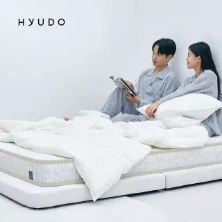 [7월 특별가]휴도 국내생산 아늑한 제주 14cm 허리 포켓스프링 매트리스 토퍼 바닥매트리스 싱글(S)