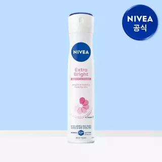 니베아 데오드란트 스프레이 엑스트라 브라이트 200ml 1개