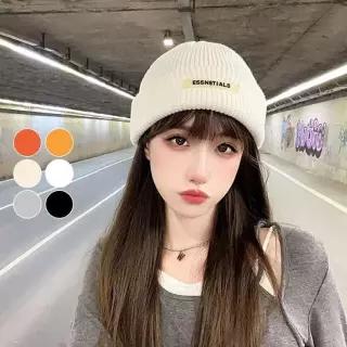 [룽스_66]캐주얼 햇 편한 창없는모자 베이직 니트비니