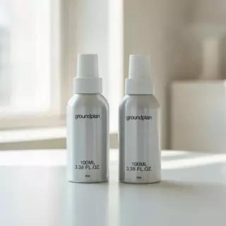 GROUND PLAN 피부온도 3.71℃ 수분 진정 미스트 100ml 듀오 SET +샤쉐 4ea 4108578