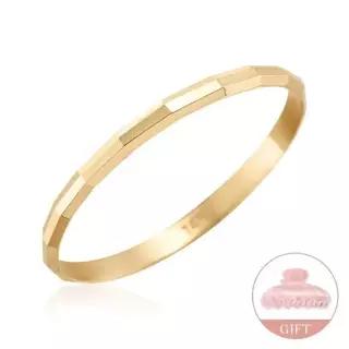 [모룬] (7월베스트) 18K 볼륨 뱀부 컷팅 올밴드 반지 L MOR42576