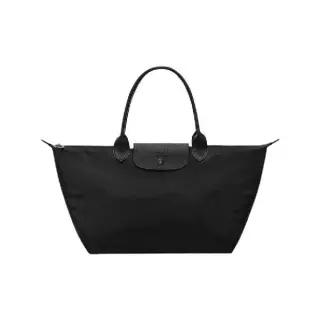 롱샴 르 플리아쥬 원 L 핸드백 블랙 L1626979001
