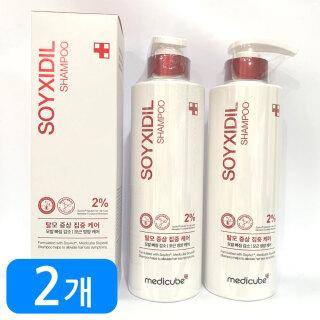 메디큐브 소이시딜 샴푸 탈모기능성 샴푸 490ml 2개
