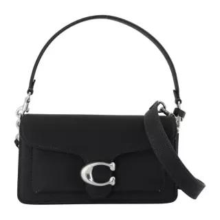 태비 26 페블 가죽 플랩 숄더백 CH857 LHBLK LH BLACK