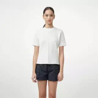 WOMEN 텍스처 반소매 니트 아이보리 HEW0002AKZIVO