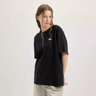 헌터 정상가 79,000원 UNISEX 스탠다드 시그니처 티셔츠 - 블랙 HCW0002ATZBLK1324684