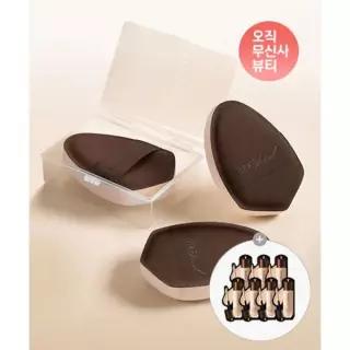매장정품 MAKEHEAL [퍼프케이스 포함] 메가핏팡팡퍼프 3개 SET (증정: 원피엘 파운데이션 1.5g*7매)
