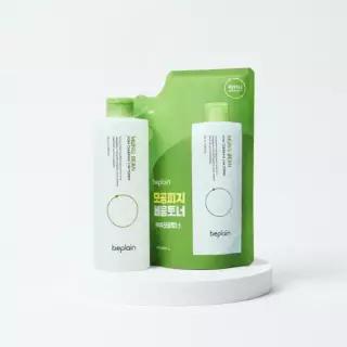 [1+1/피지케어] 비플레인 녹두 모공 클리어링 라하 토너 265ml 기획 (+265ml 리필팩)