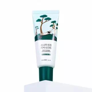 [무료배송] [NEW/한겹밀착] 라운드랩 소나무 진정 시카 선크림 40ml