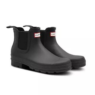헌터 정상가 190,000원 MEN 오리지날 첼시 레인부츠 - 블랙 MFS9116RMABLK1336626