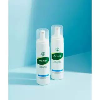 매장정품 ACNES 2개 x 클리어 앤 화이트 포밍워시 버블 클렌저 150ml
