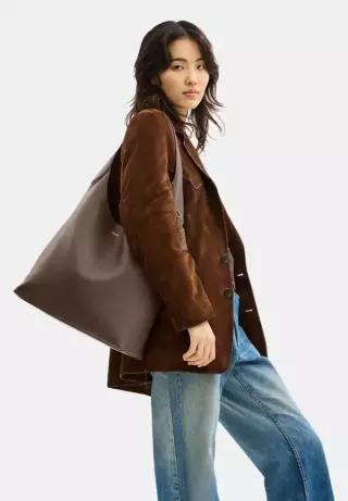 COACH 코치 브루클린 숄더 백 - 토트백 다크 스톤 6256451