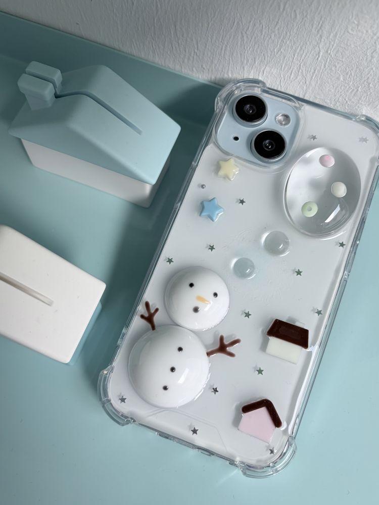 “snow think” resin case