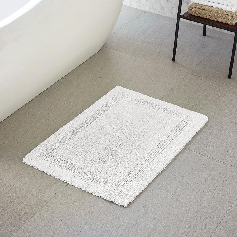 보더 배쓰매트 50x70_화이트
