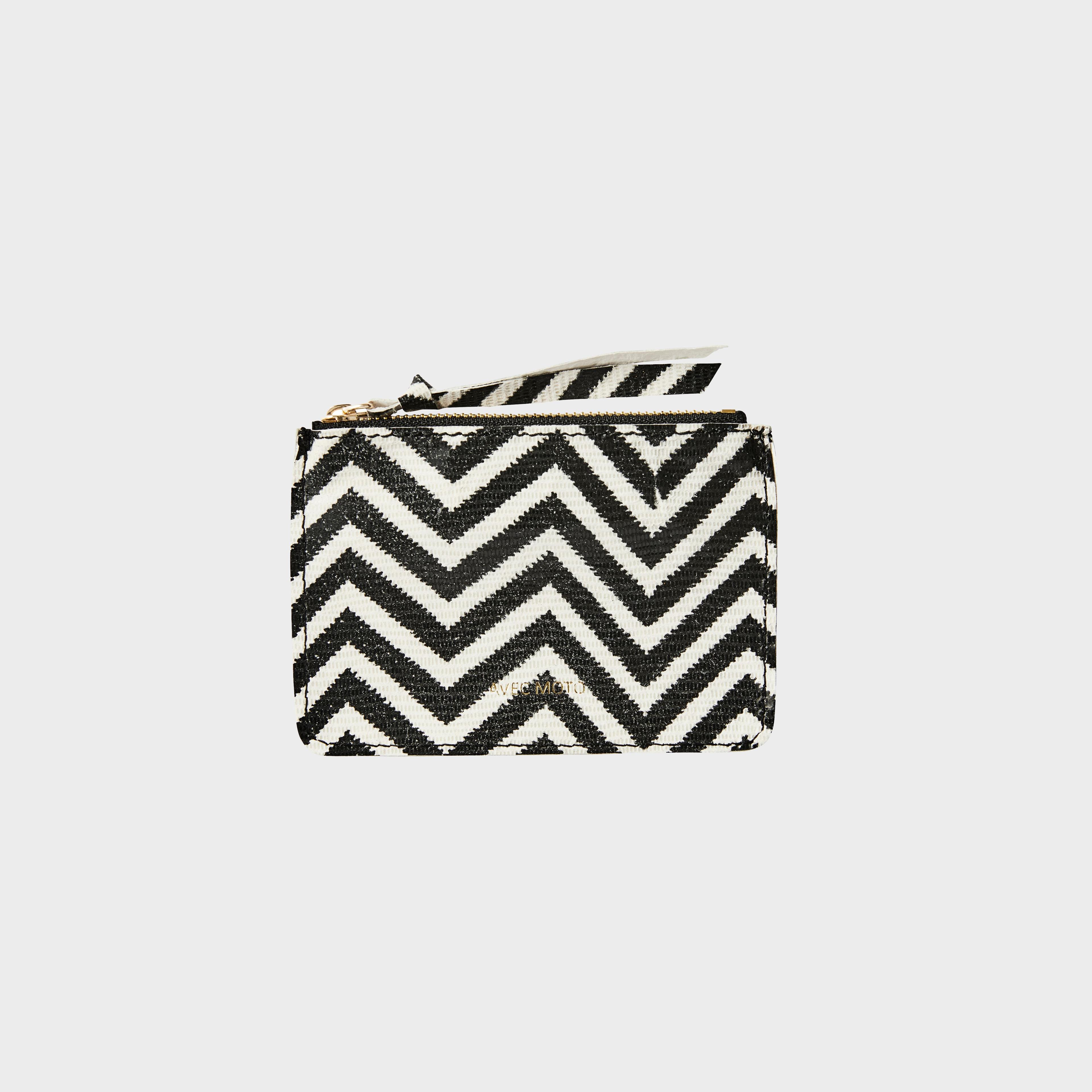 엠마 카드 동전 지갑 지브라 Emma Card Coin Purse Zebra