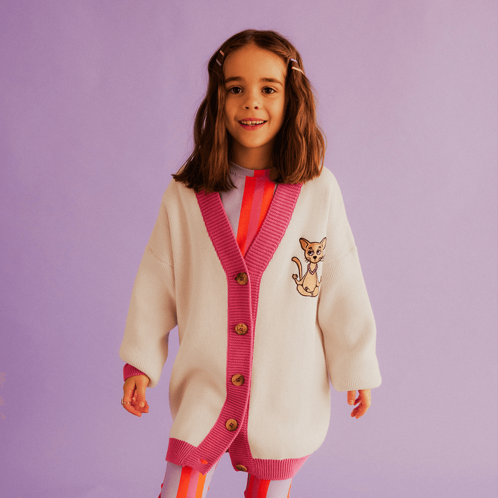 YOGICAT CARDIGAN / PINK