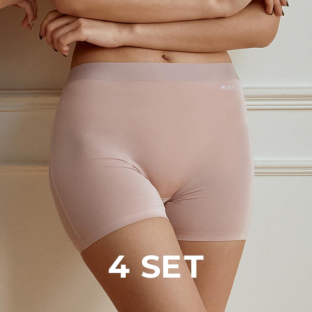 [4PACK] 에센셜 모달 50수 여성드로즈 사각팬티