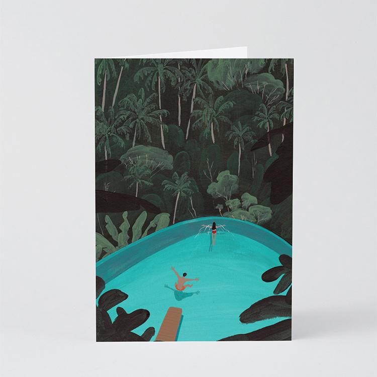 Pool With A View_ Art Card