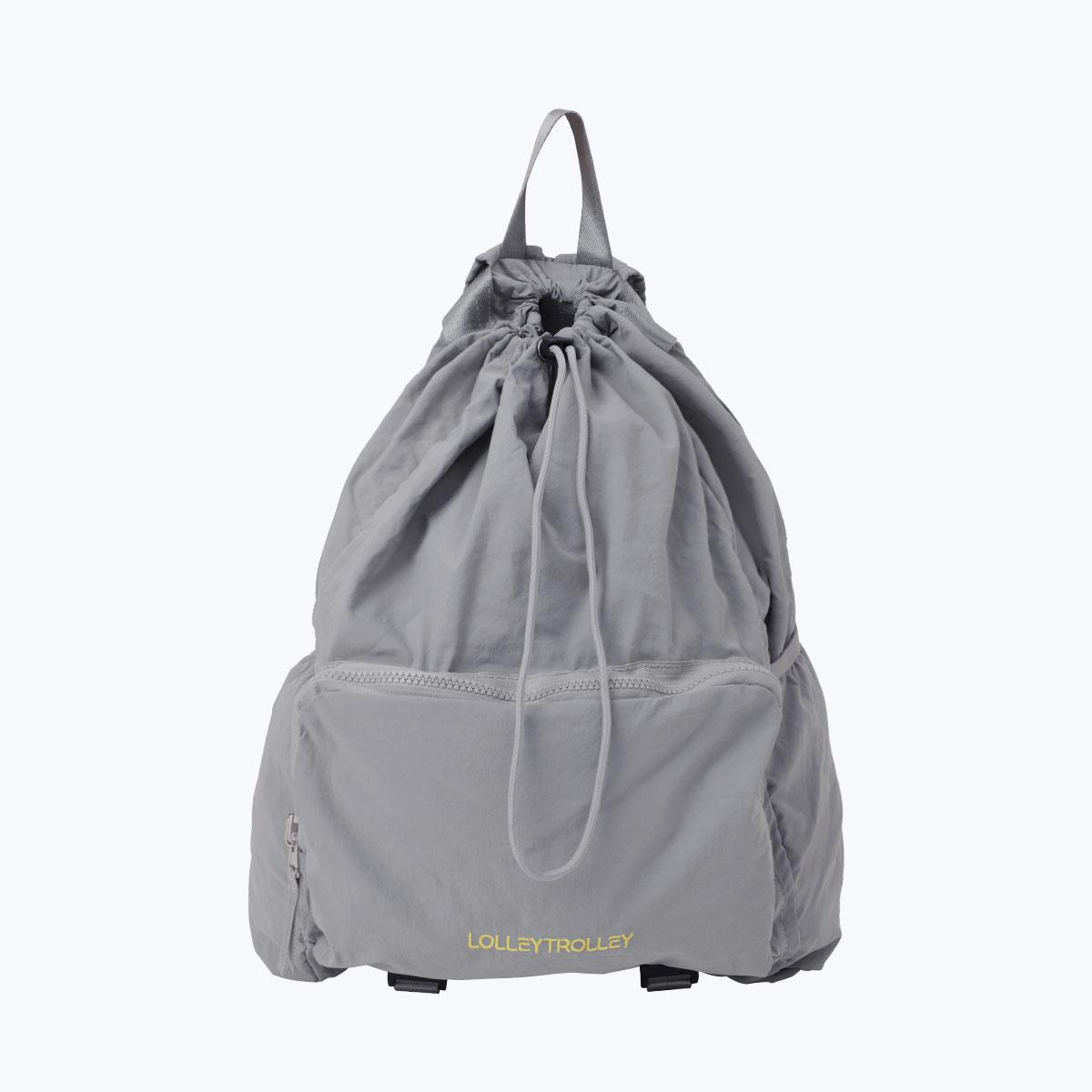 접이식 스트링 백팩 그레이 22L