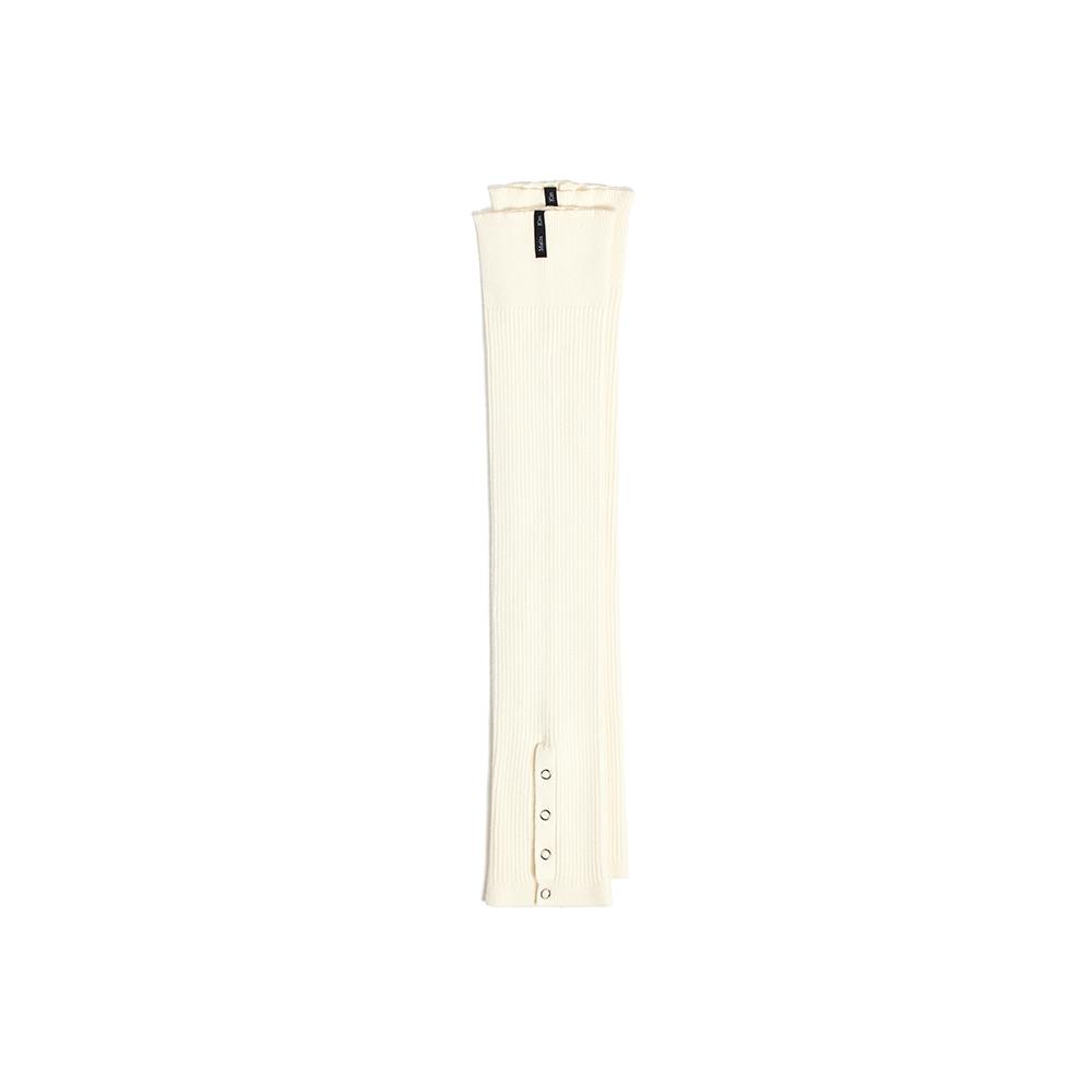 MATIN SNAP KNIT LEG WARMER IN IVORY
