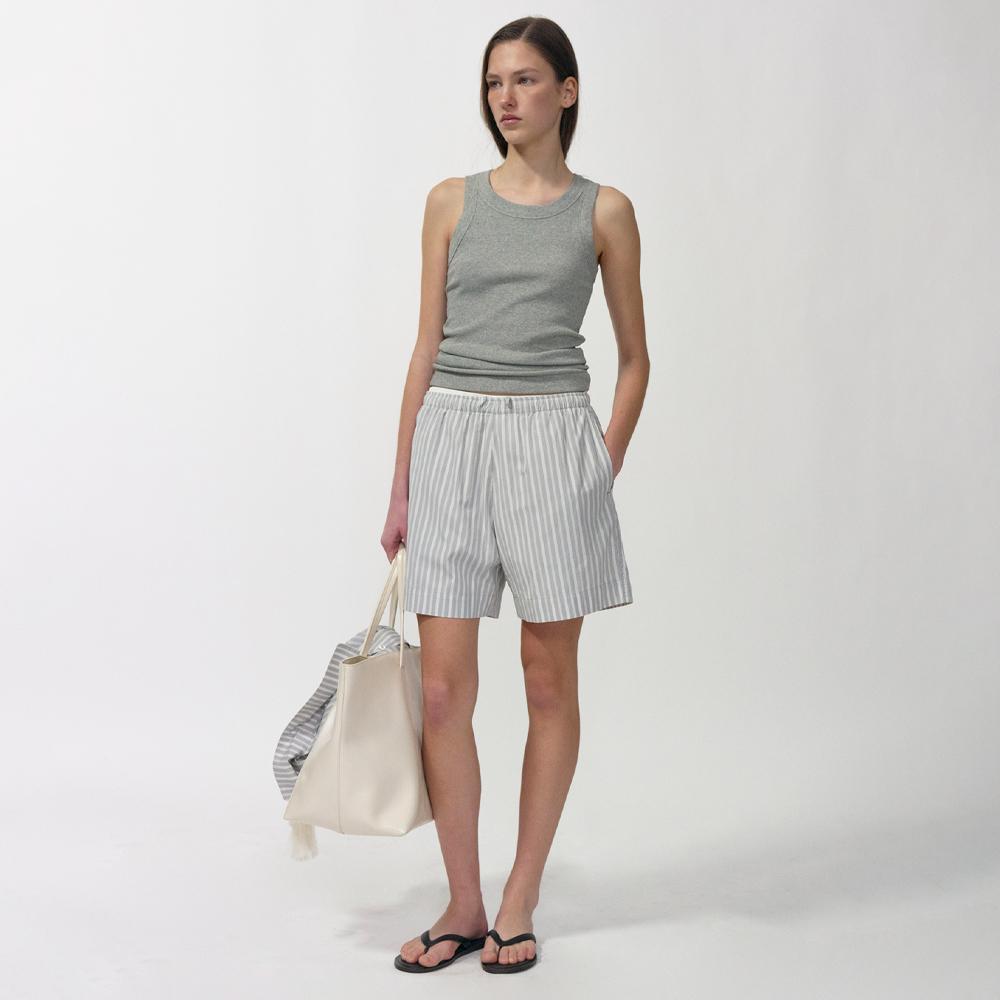 Yaphi short pants (Gray stripe)