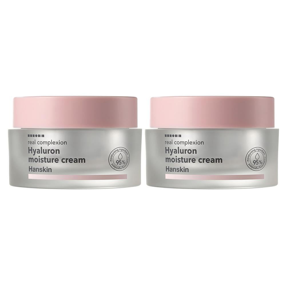 한스킨 리얼 컴플렉션 히알루론 모이스쳐 크림 50ml 2개