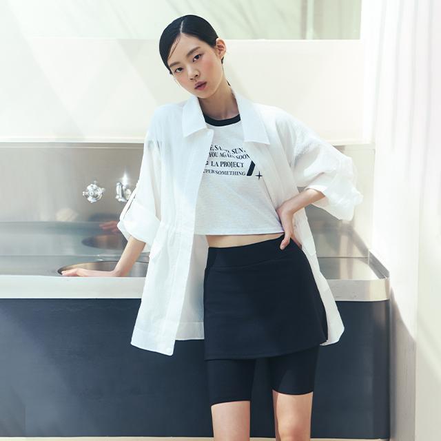 시스루 포켓 하프점퍼 AR2WZ460