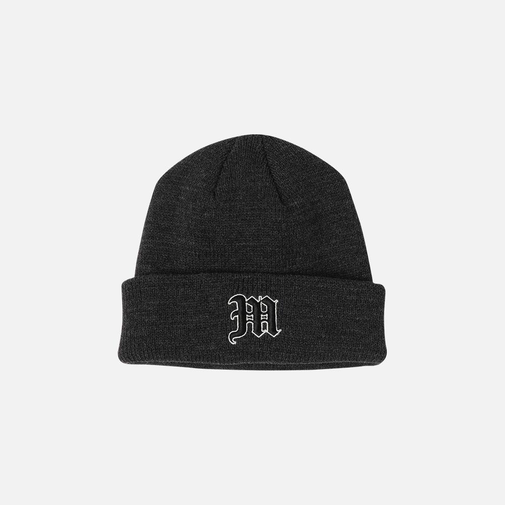 MR OE Logo Beanie - Charcoal