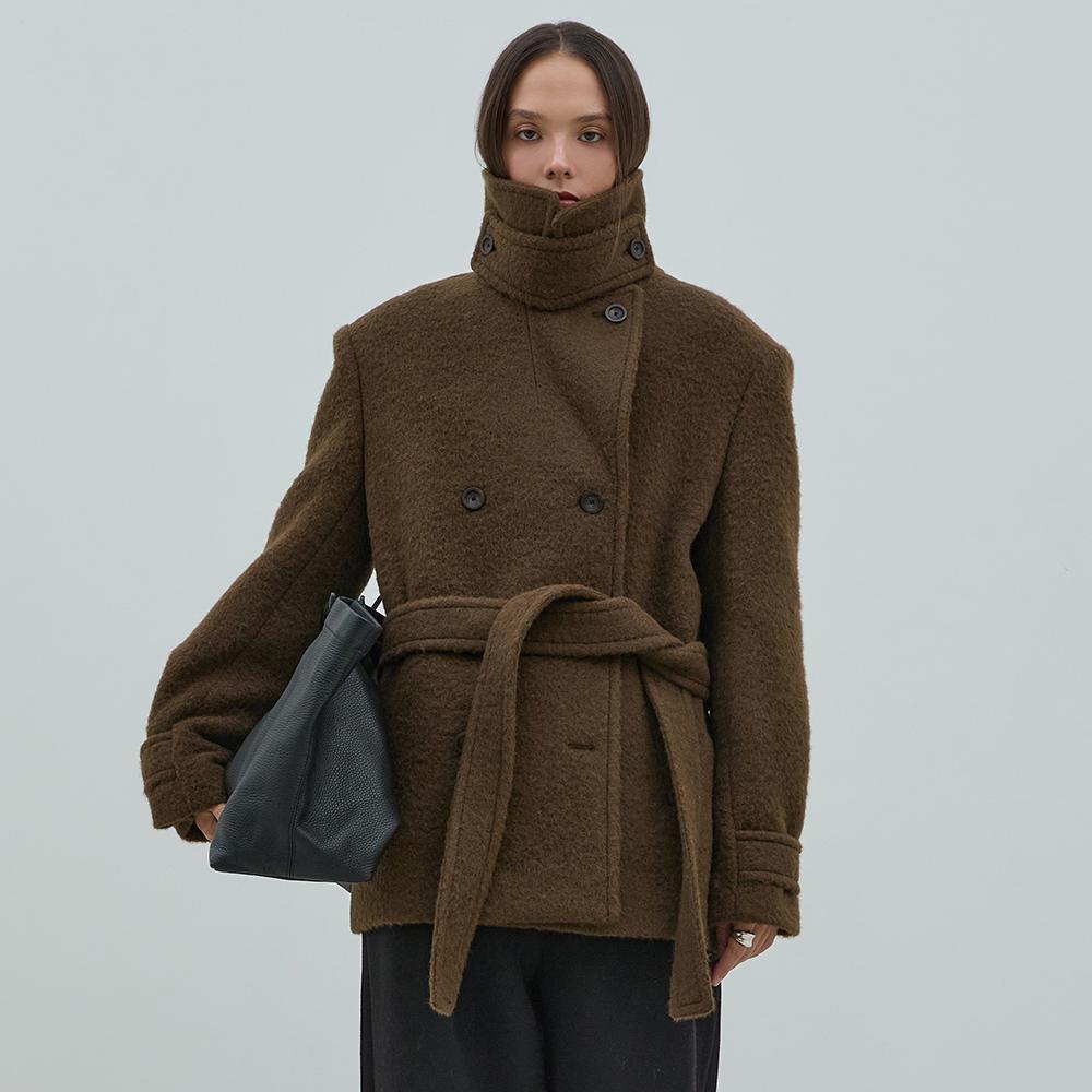 MERR ALPACA PEACOAT