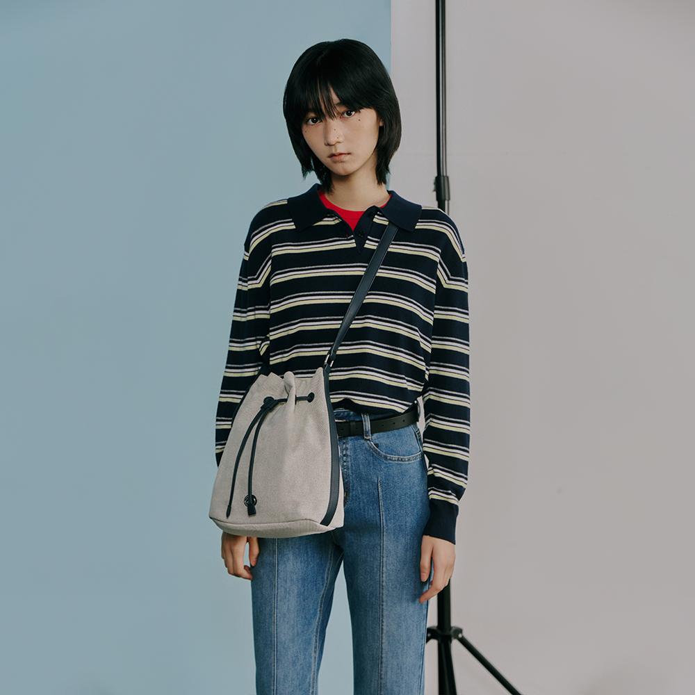 VOYAGE CANVAS BUCKET BAG AS7AB244