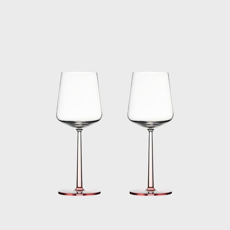 에센스 레드 와인잔 450ml 로즈 2개입_1084106