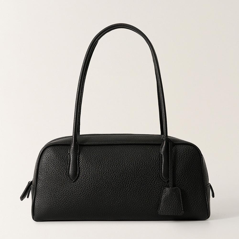 Kate bowling shoulder bag (Black)