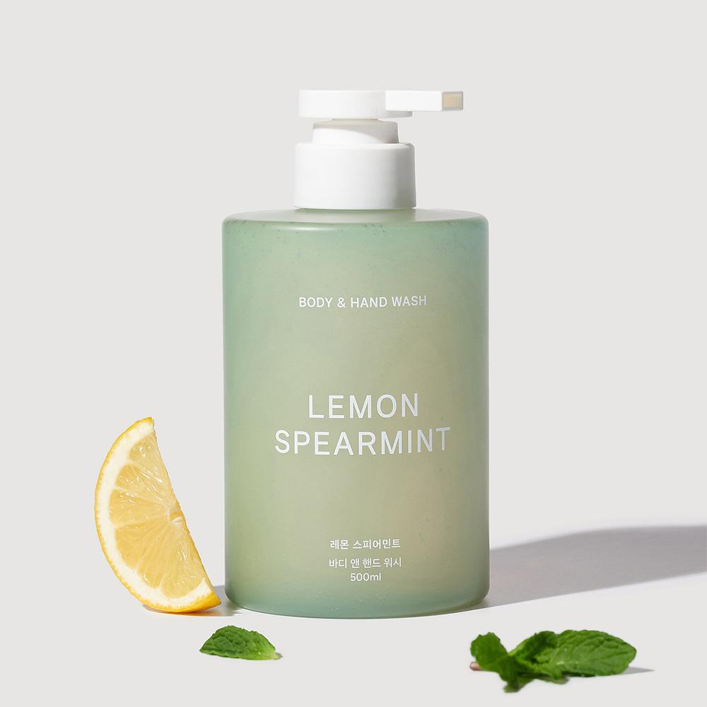 [JAJU/자주] 레몬 스피어 민트 바디 앤 핸드워시 500ml