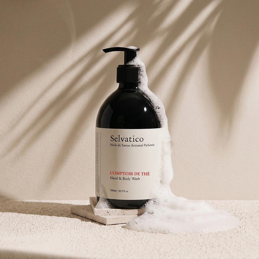 퍼퓸 핸드&바디 워시 꼼뜨와 드 떼 500ml