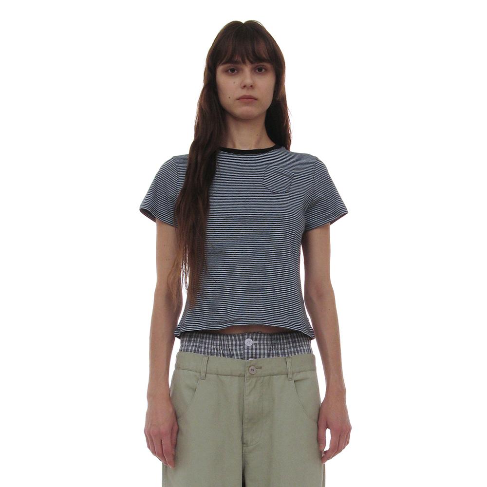 PWC POCKET STRIPE REGULAR TEE_SKY