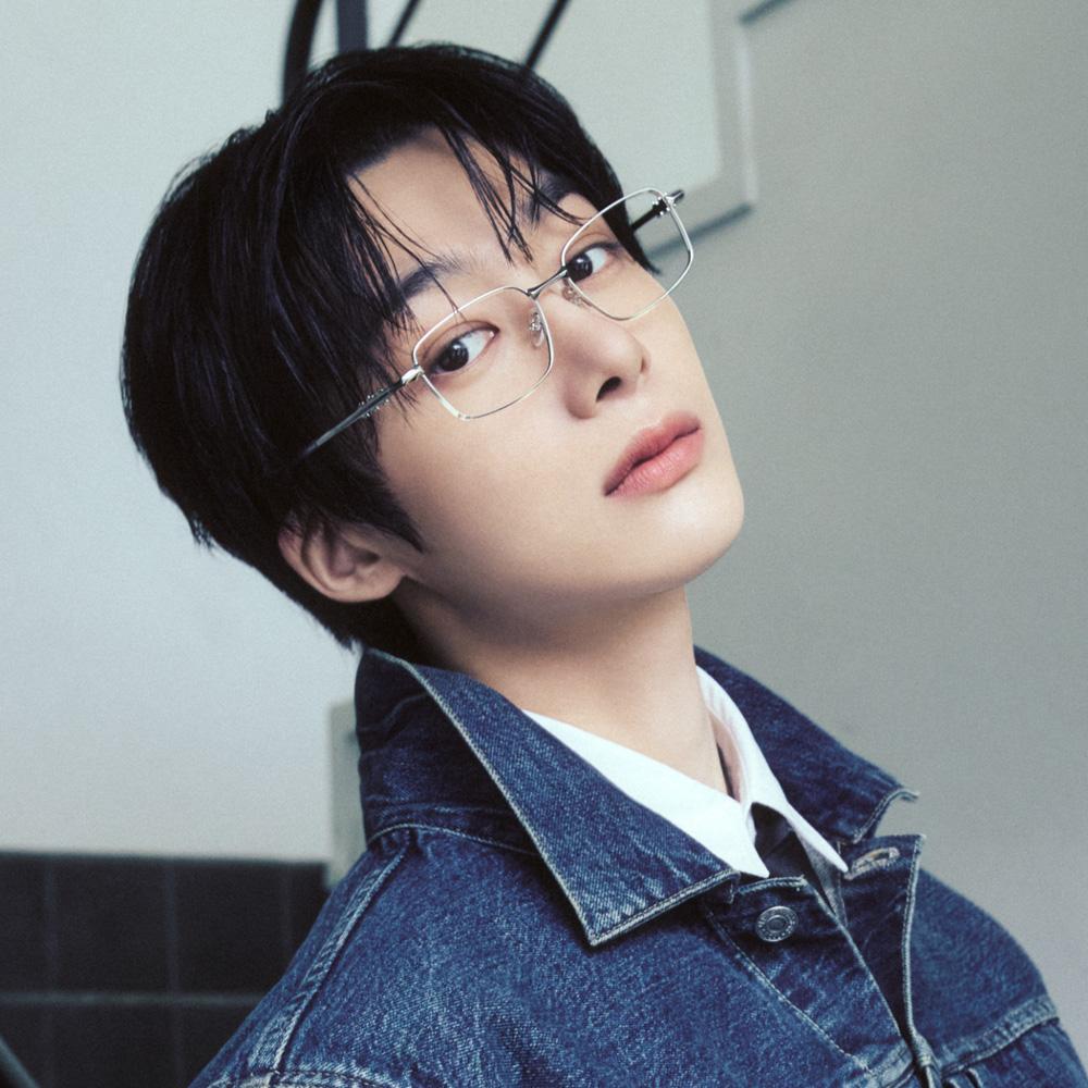 [몬스타엑스 형원 PICK] 스테인리스 AMON 안경 SILVER