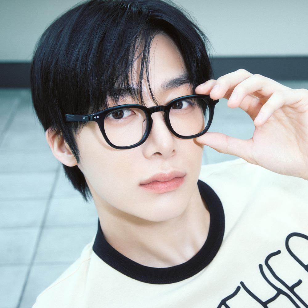 [몬스타엑스 형원 PICK] NEWEYE NO.1 안경 BLACK