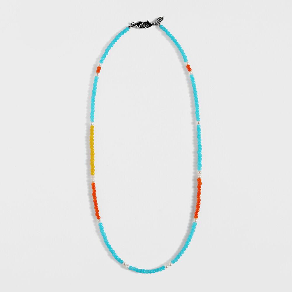 beeds mask strap (sky)