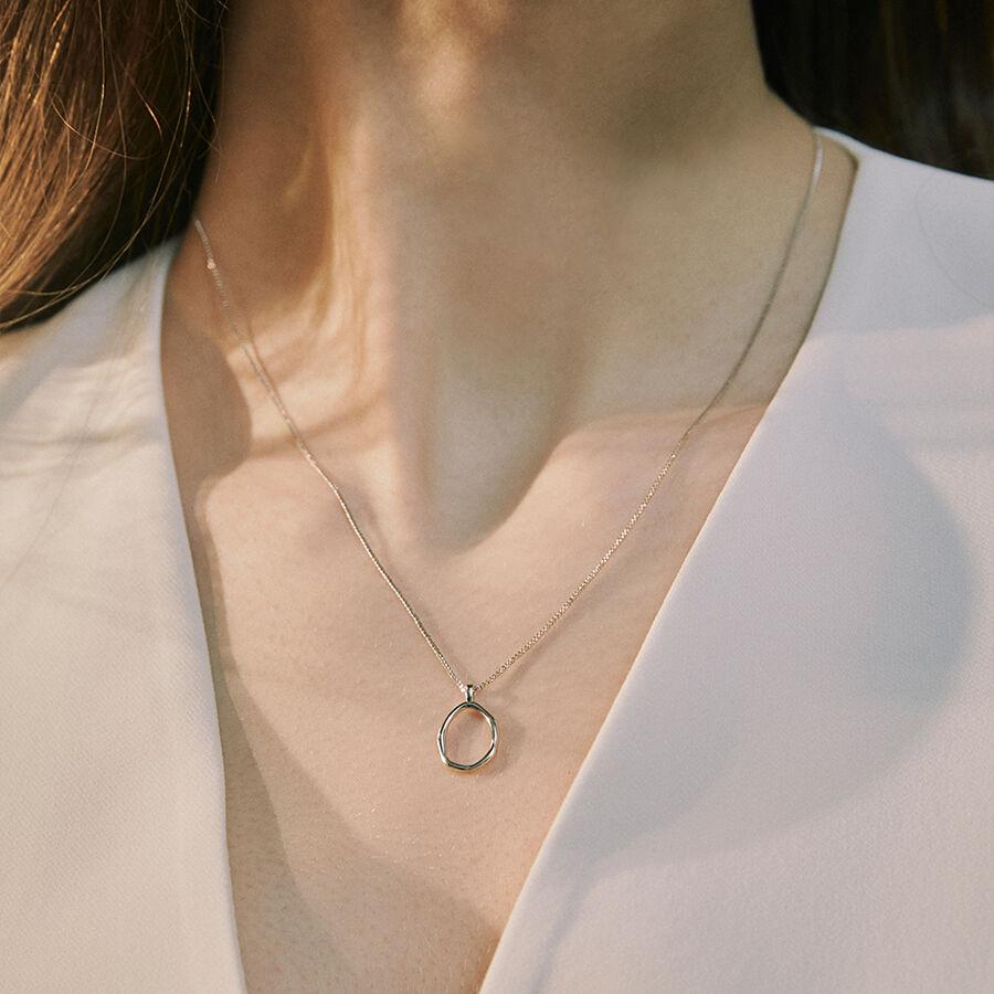 [BTS RM,이성경, 트와이스 지효,샤이니 키 착용] haze pendant necklace