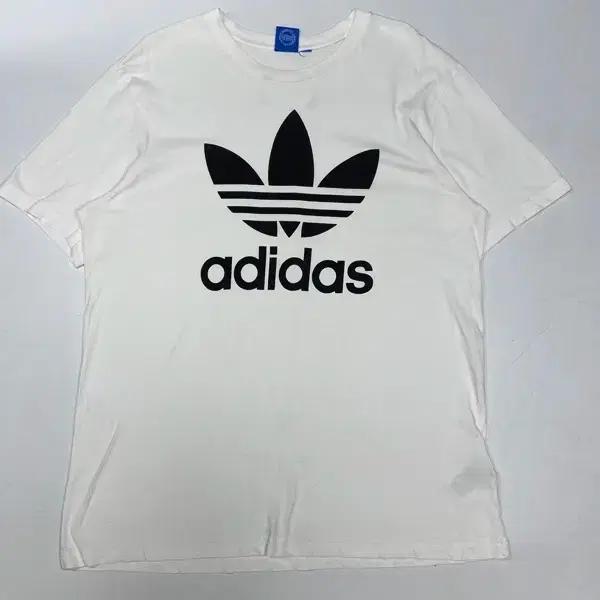 ADIDAS 아디다스 빅로고 라운드티셔츠(L)
